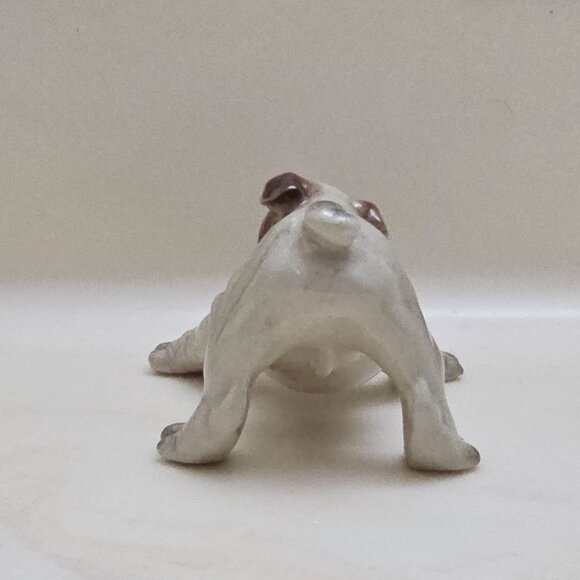 Vintage Hagen Renaker DW Nobby English Bulldog Puppy Dog Figurine - Picture 5 of 8